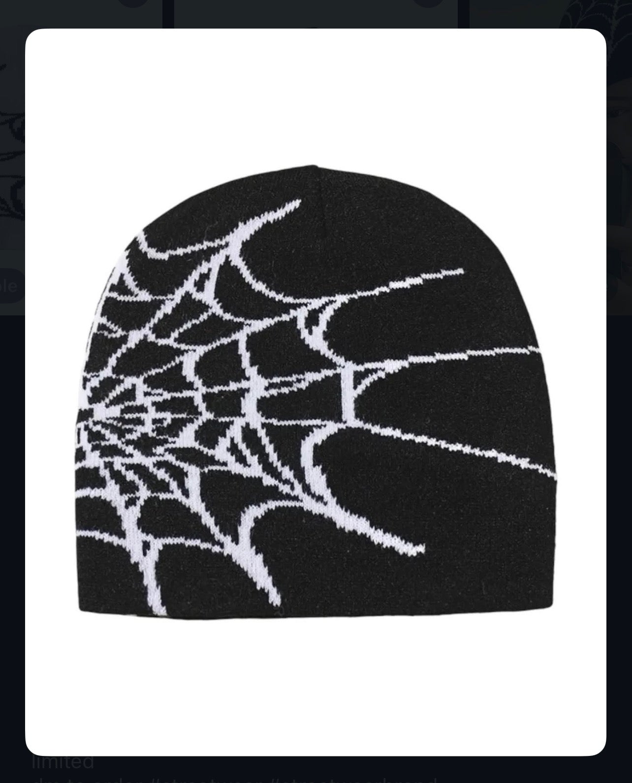 American-Style Spider Beanie