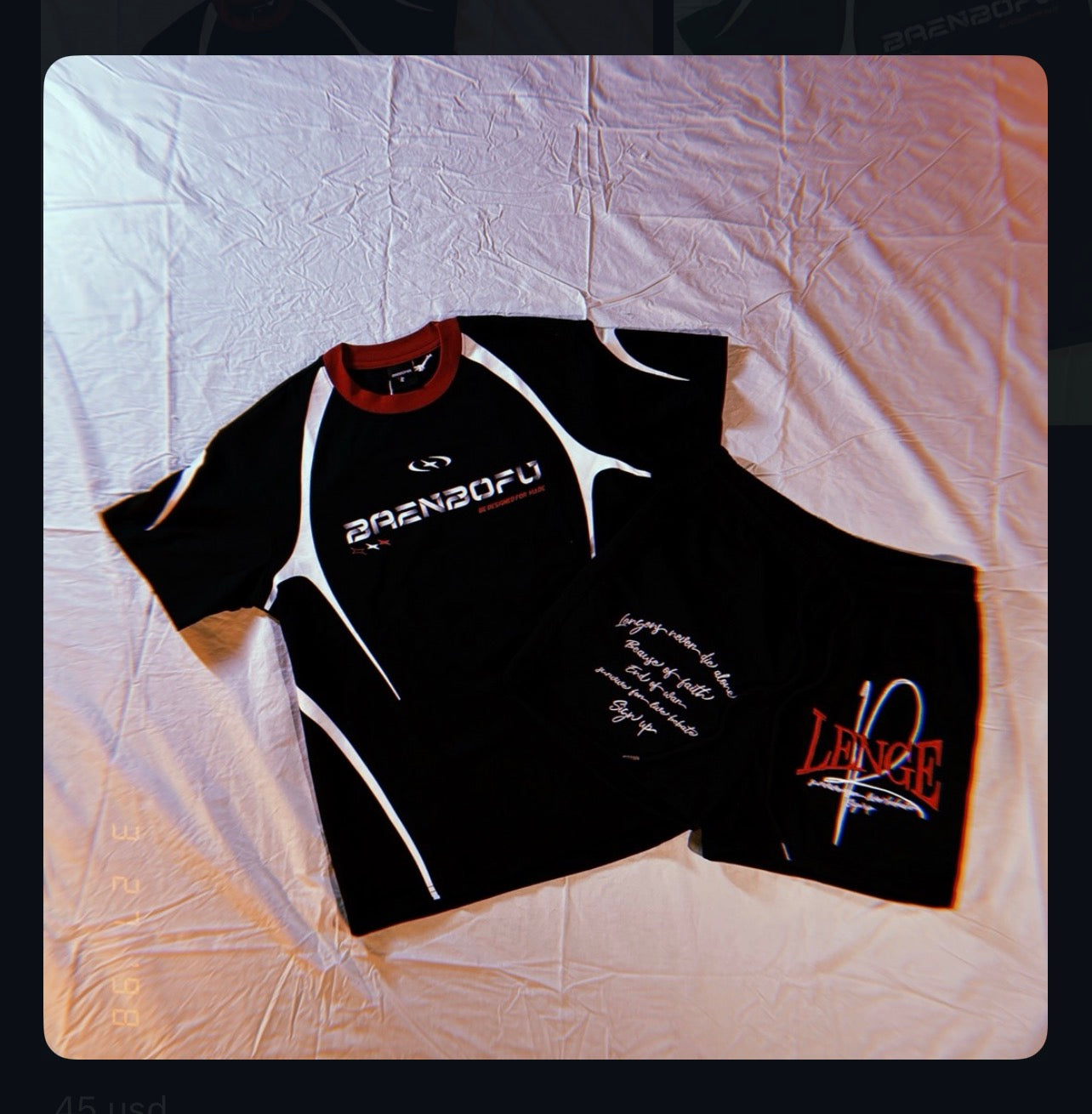 MADEGPSR American-Style Patterned Jersey Short Sleeve