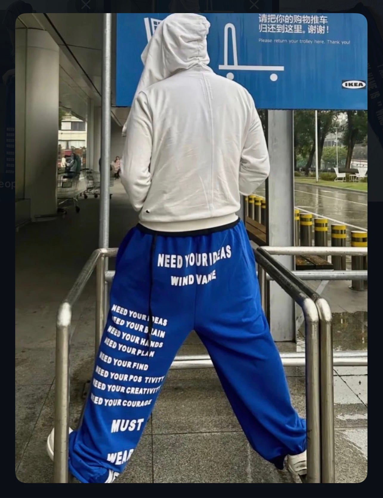 Need Your Ideas Wide-Leg Pants