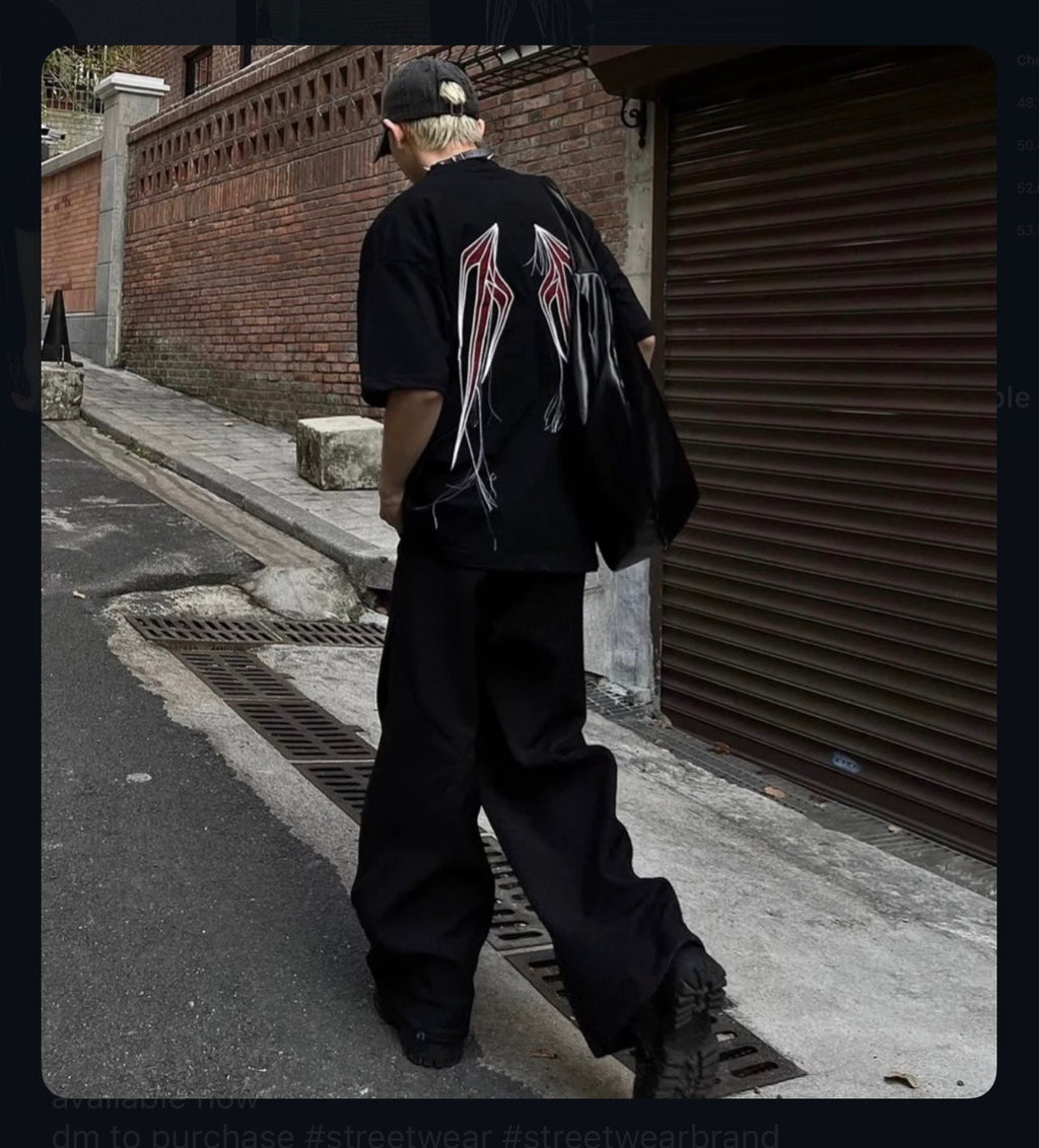 Fringe Angel Wings Tee