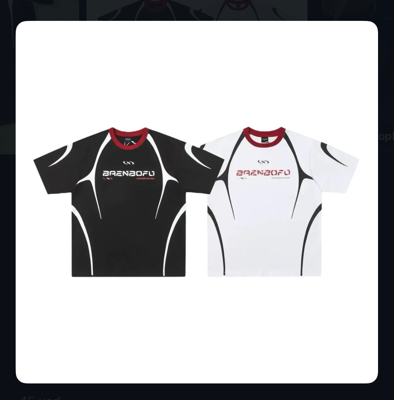 MADEGPSR American-Style Patterned Jersey Short Sleeve