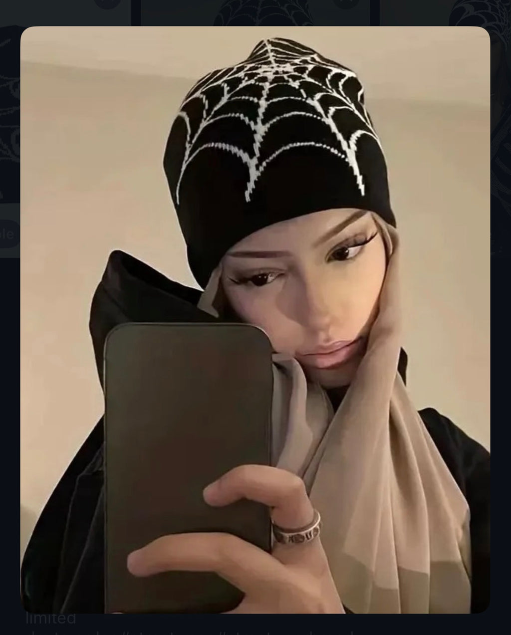 American-Style Spider Beanie