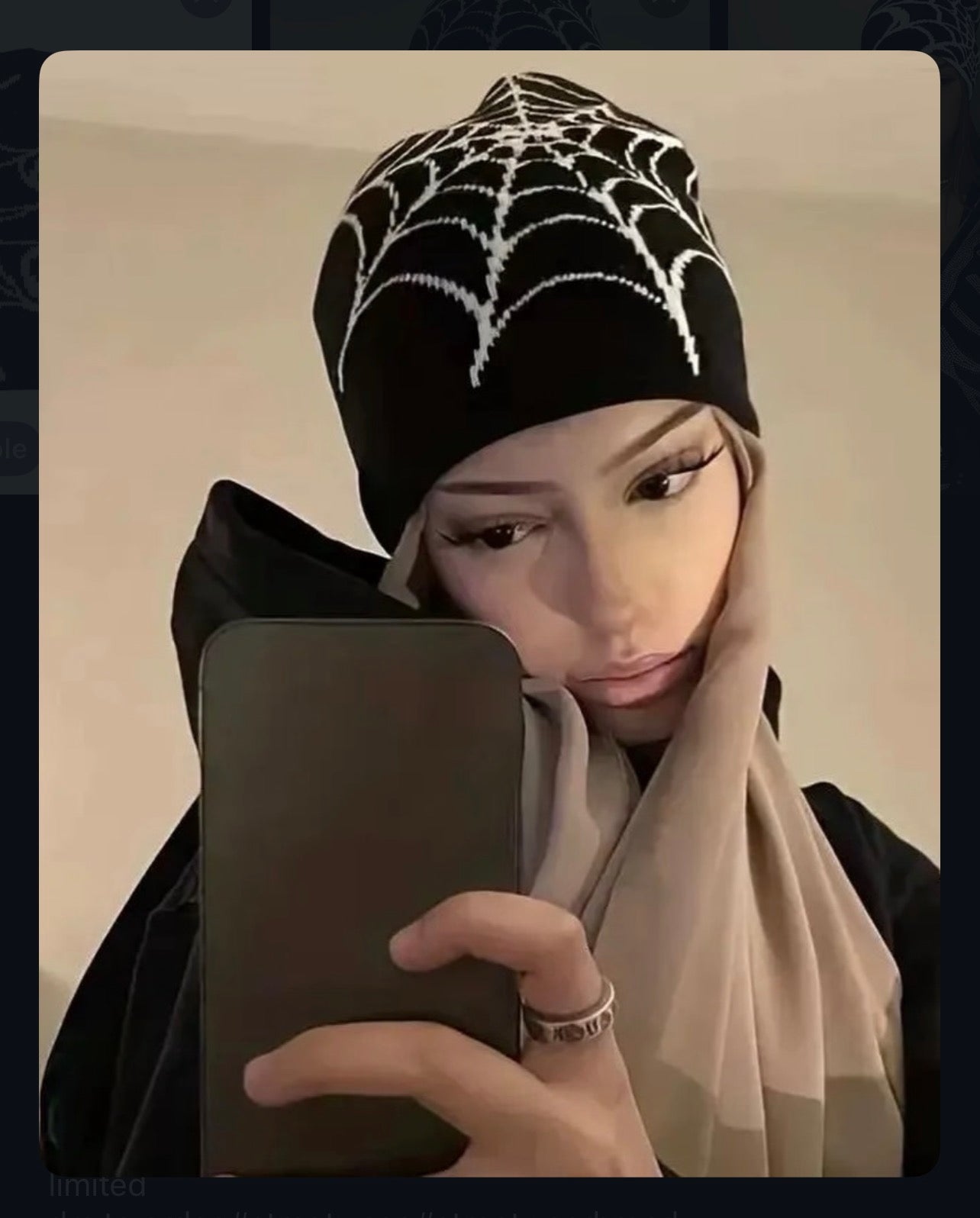 American-Style Spider Beanie