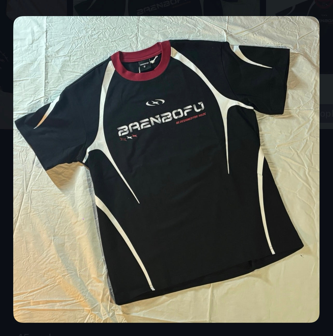 MADEGPSR American-Style Patterned Jersey Short Sleeve