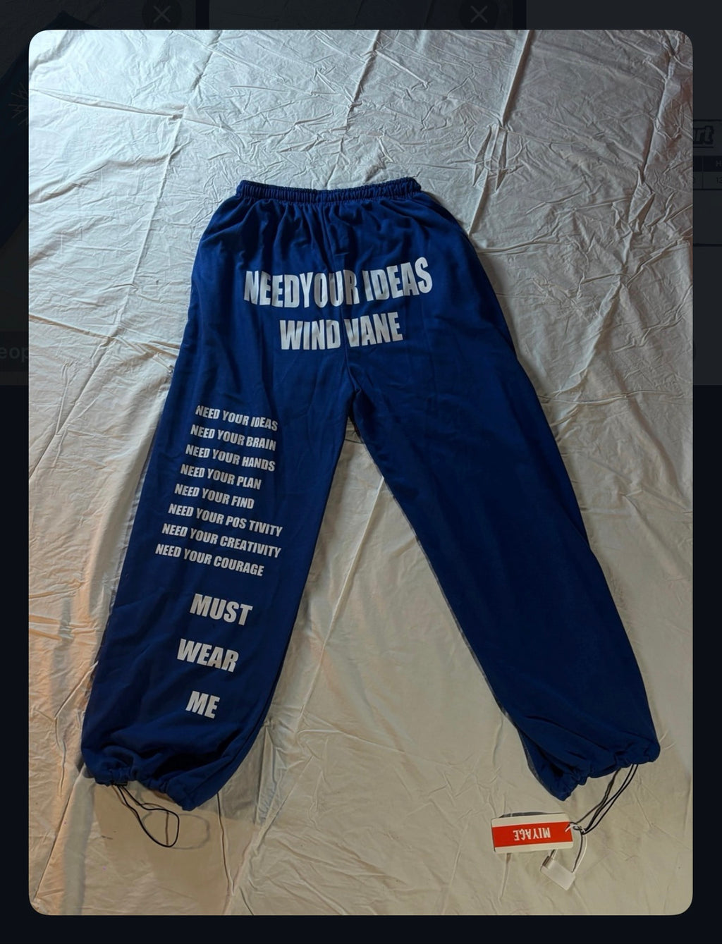 Need Your Ideas Wide-Leg Pants